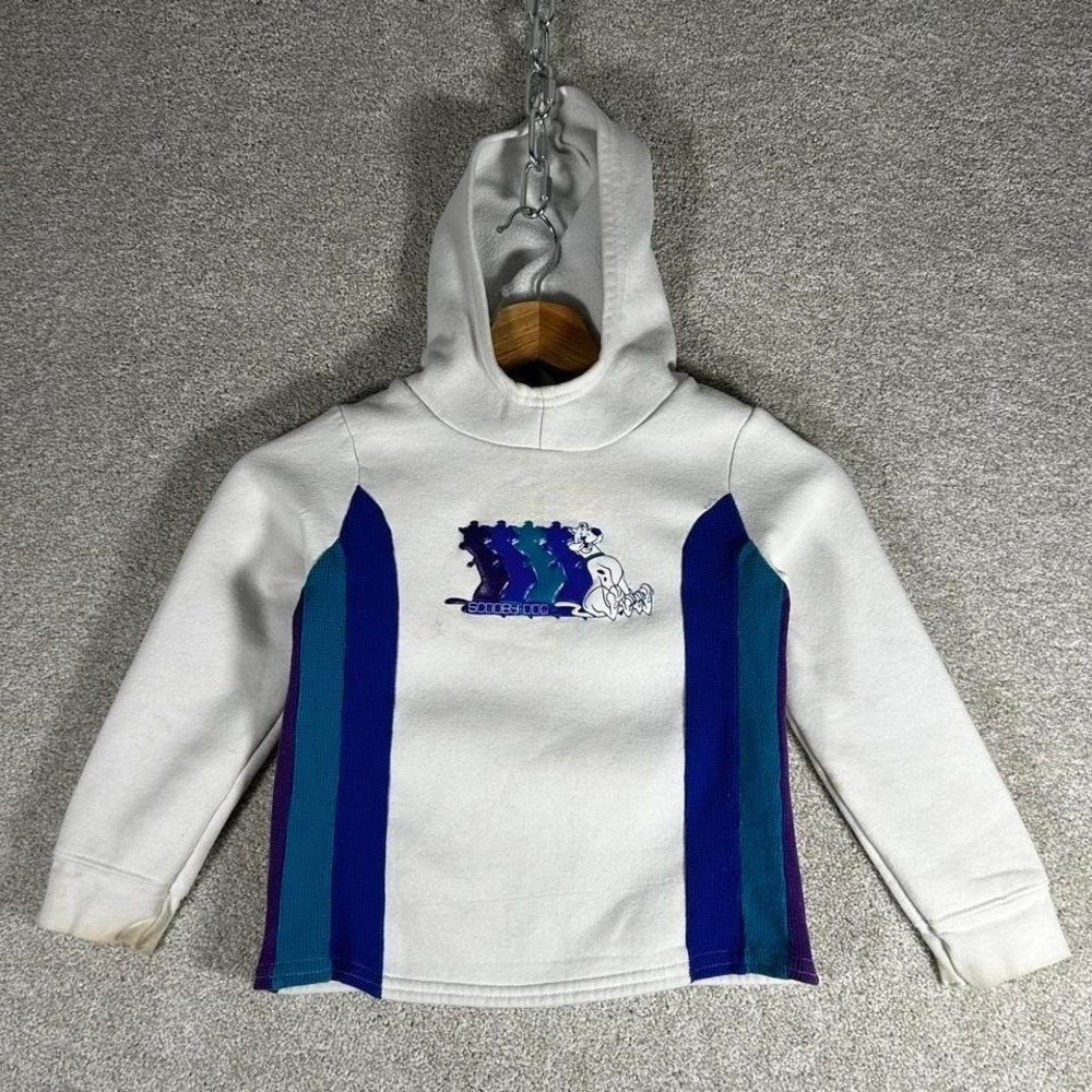 Vintage 2002 Scooby doo white youth cartoon hoodie